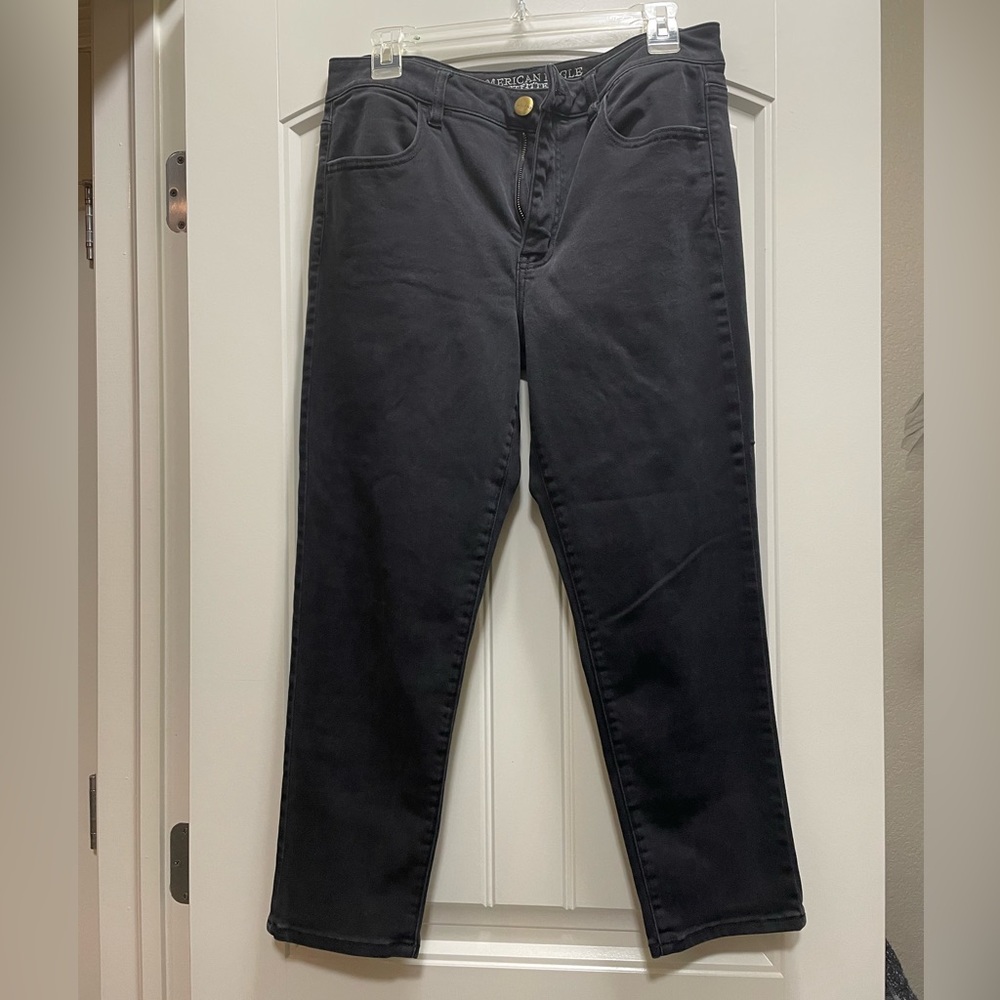 American Eagle High Rise Jegging Crop size 14